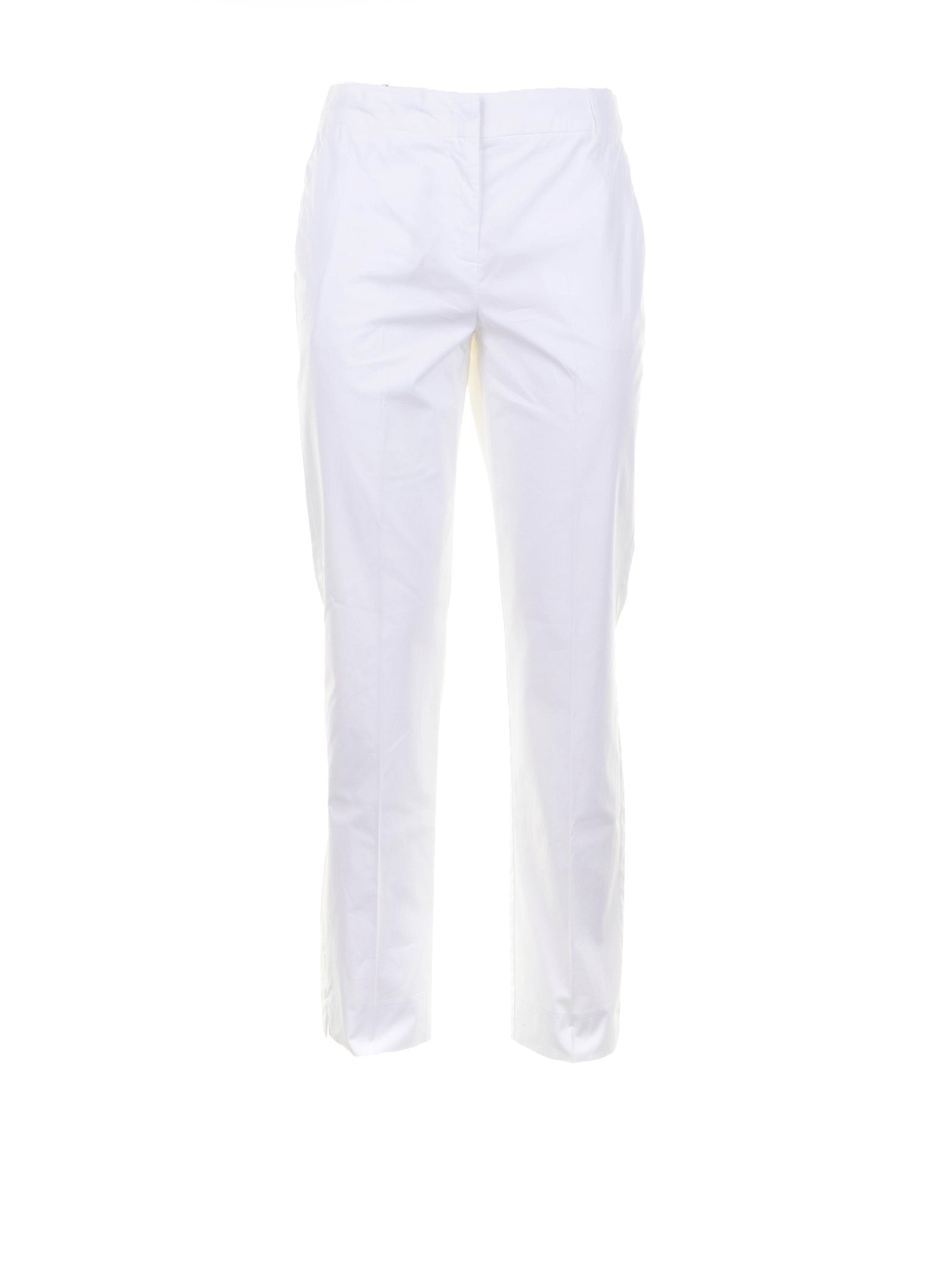 MARELLA Optical White Women's Trousers - SS25 Collection