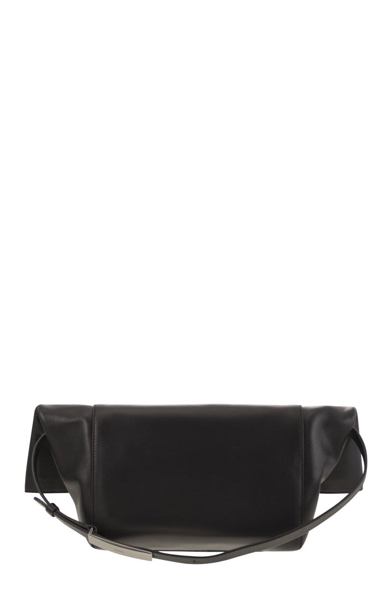 MAX MARA Mini Natural Leather Clutch Handbag