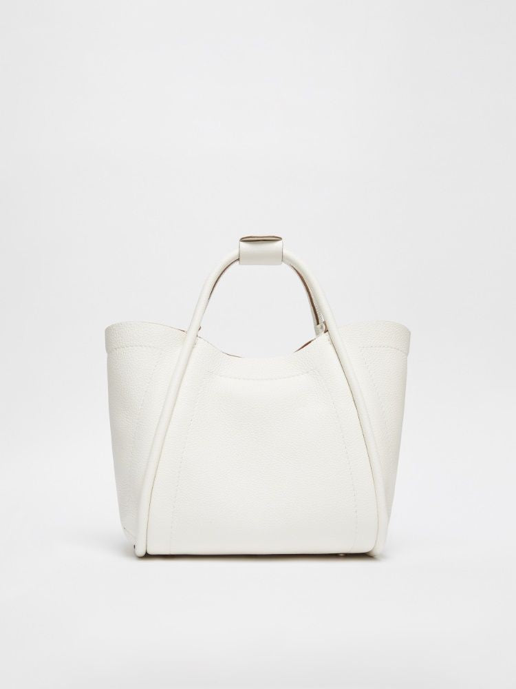 MAX MARA Drummed Marine Mini Handbag