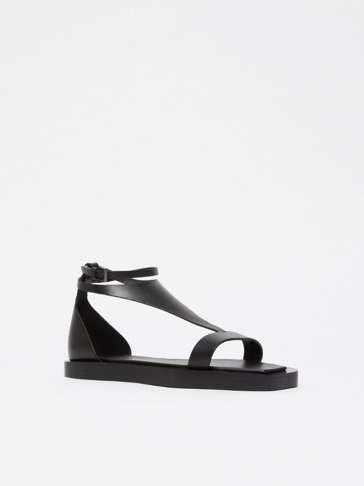 MAX MARA Velaflat Leather Sandals for Women