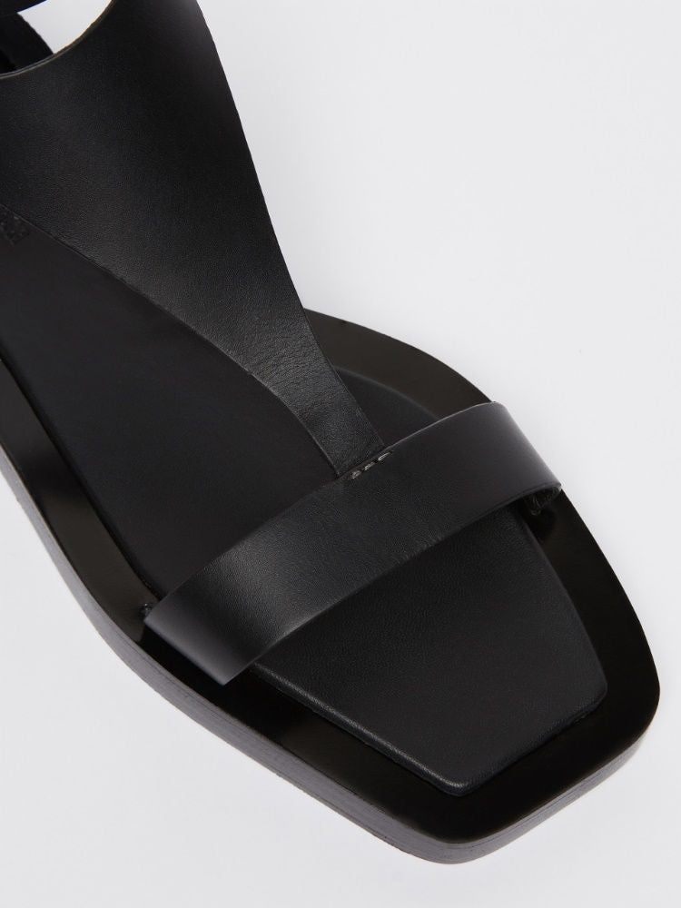 MAX MARA Velaflat Leather Sandals for Women