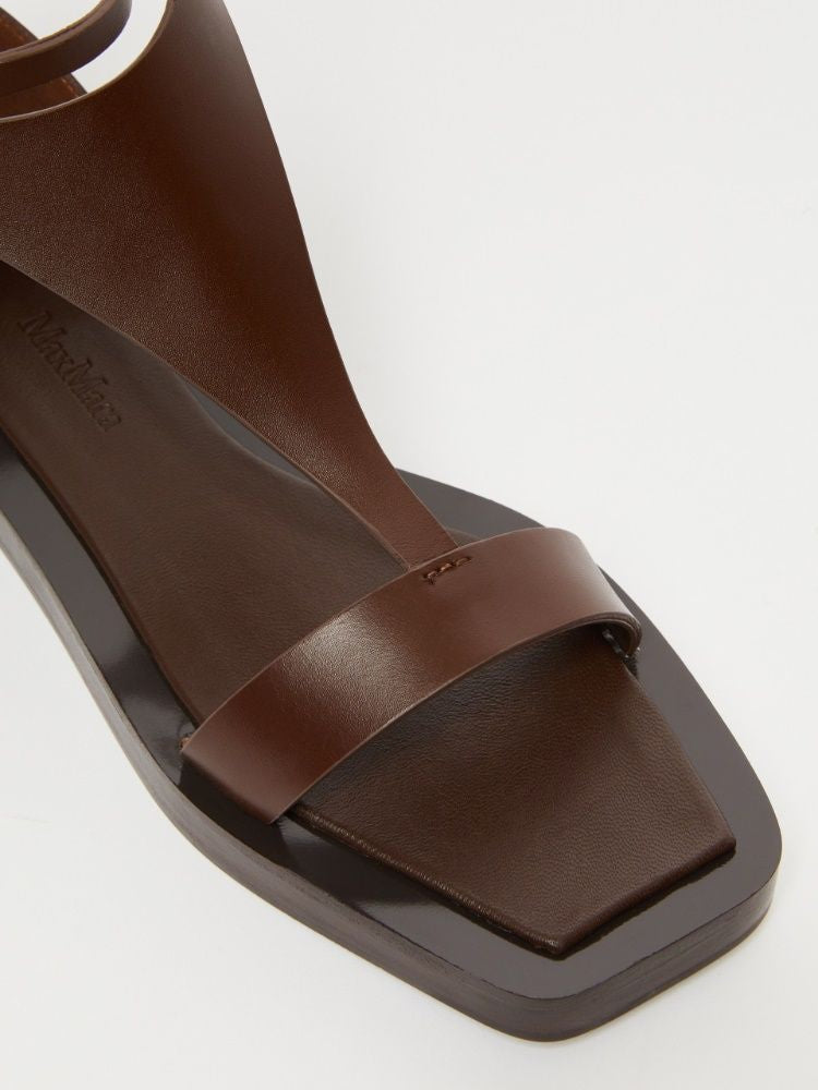 MAX MARA Elegant Leather Sandals for Women