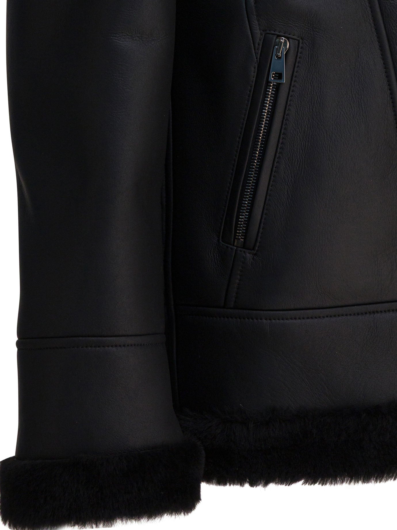 BLANCHA Stylish Shearling Jacket for Women - FW25 Collection