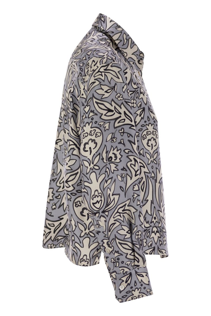 WEEKEND MAX MARA Silk Twill Shirt - Women's Classy Essentials