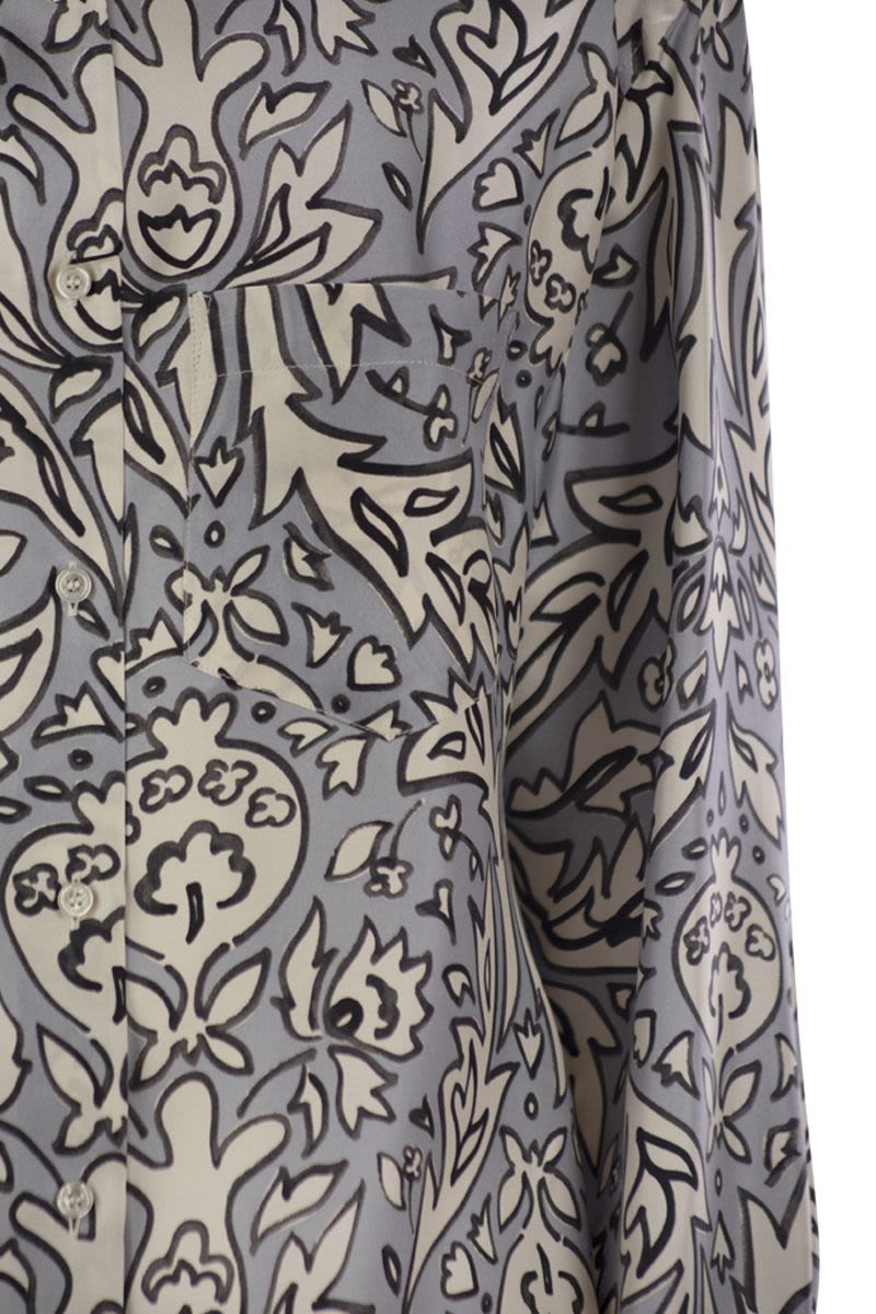 WEEKEND MAX MARA Silk Twill Shirt - Women's Classy Essentials