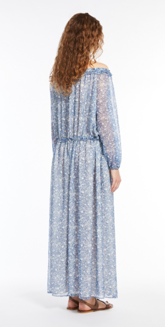 WEEKEND MAX MARA Floral Off-Shoulder Mini Dress