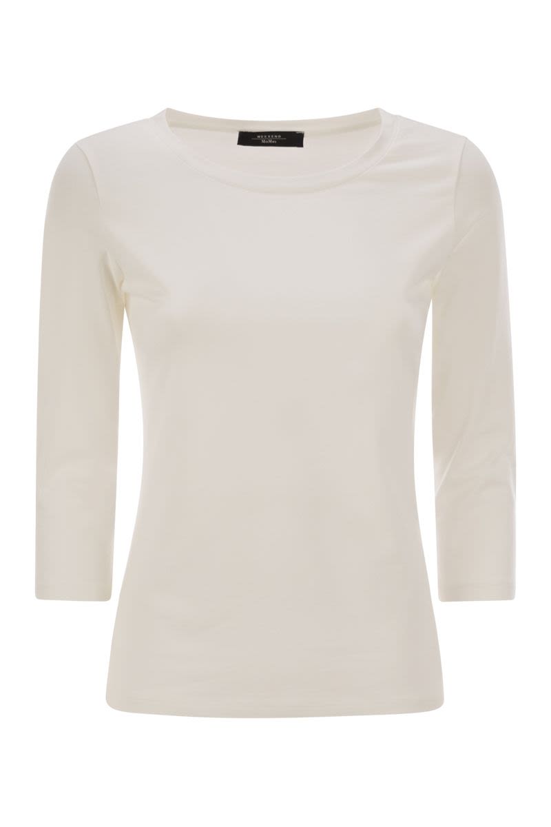 WEEKEND MAX MARA Weekend Multi-A T-Shirt for Women - 3/4 Sleeve Boat Neck