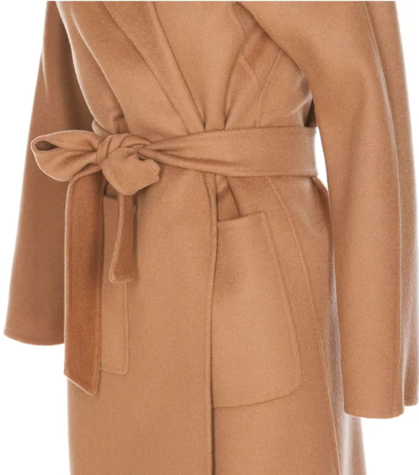 MAX MARA STUDIO Wool-Silk Blend Women's Coat