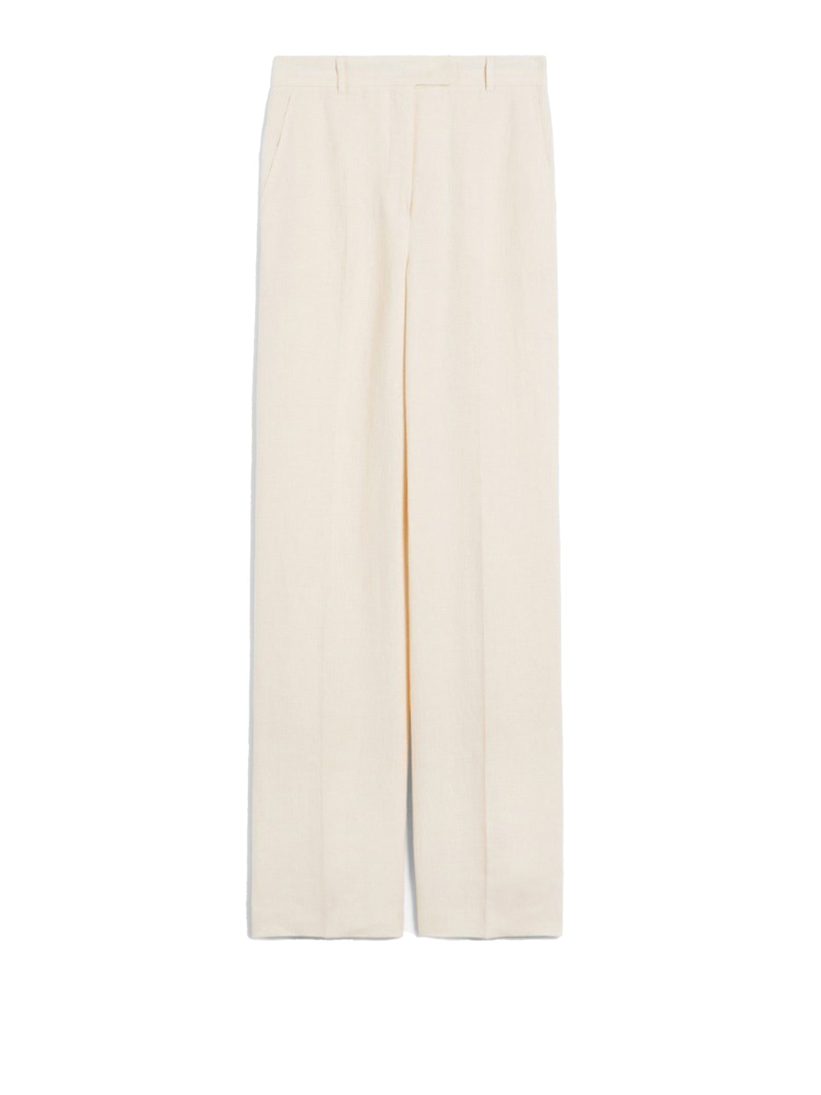 MAX MARA STUDIO Butter Linen Trousers