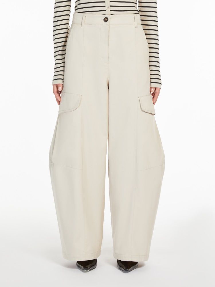 S MAX MARA Women's Cargo Coulotte Pants