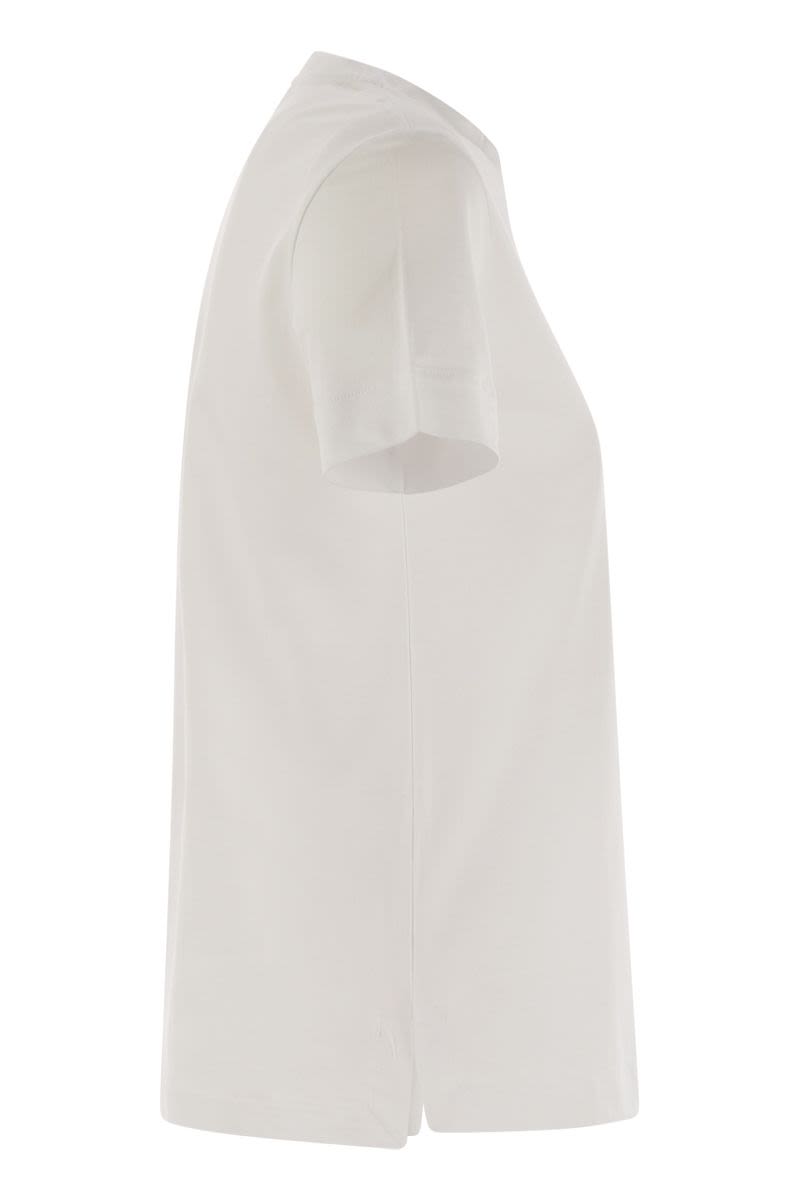 S MAX MARA Short-Sleeved Logo T-Shirt
