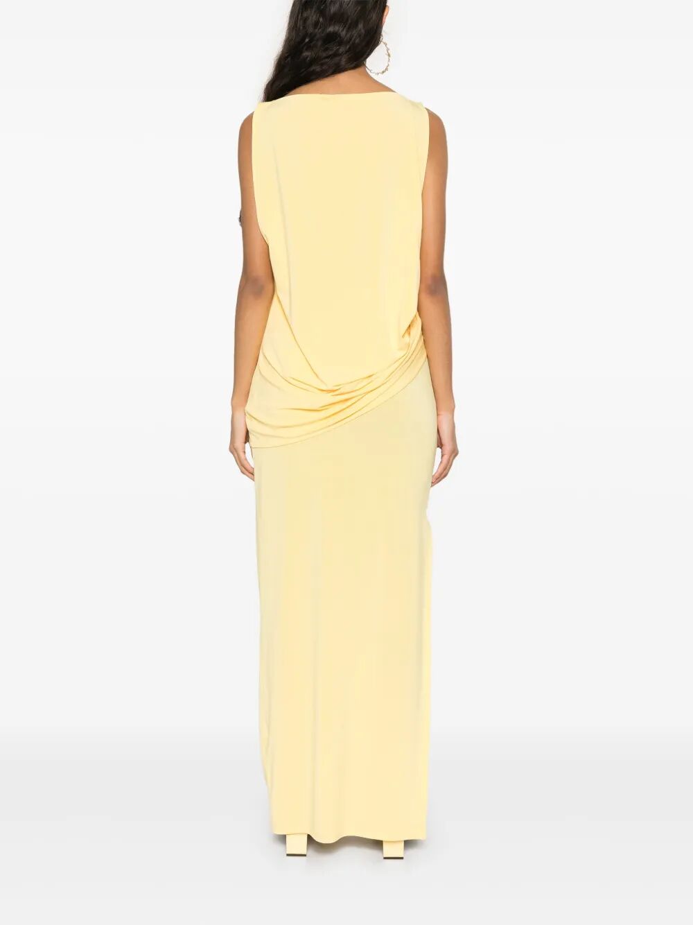 JACQUEMUS The Long Peplo Dress