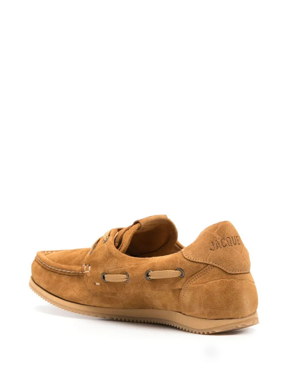 JACQUEMUS Elegant Suede Moccasin Loafers for Women
