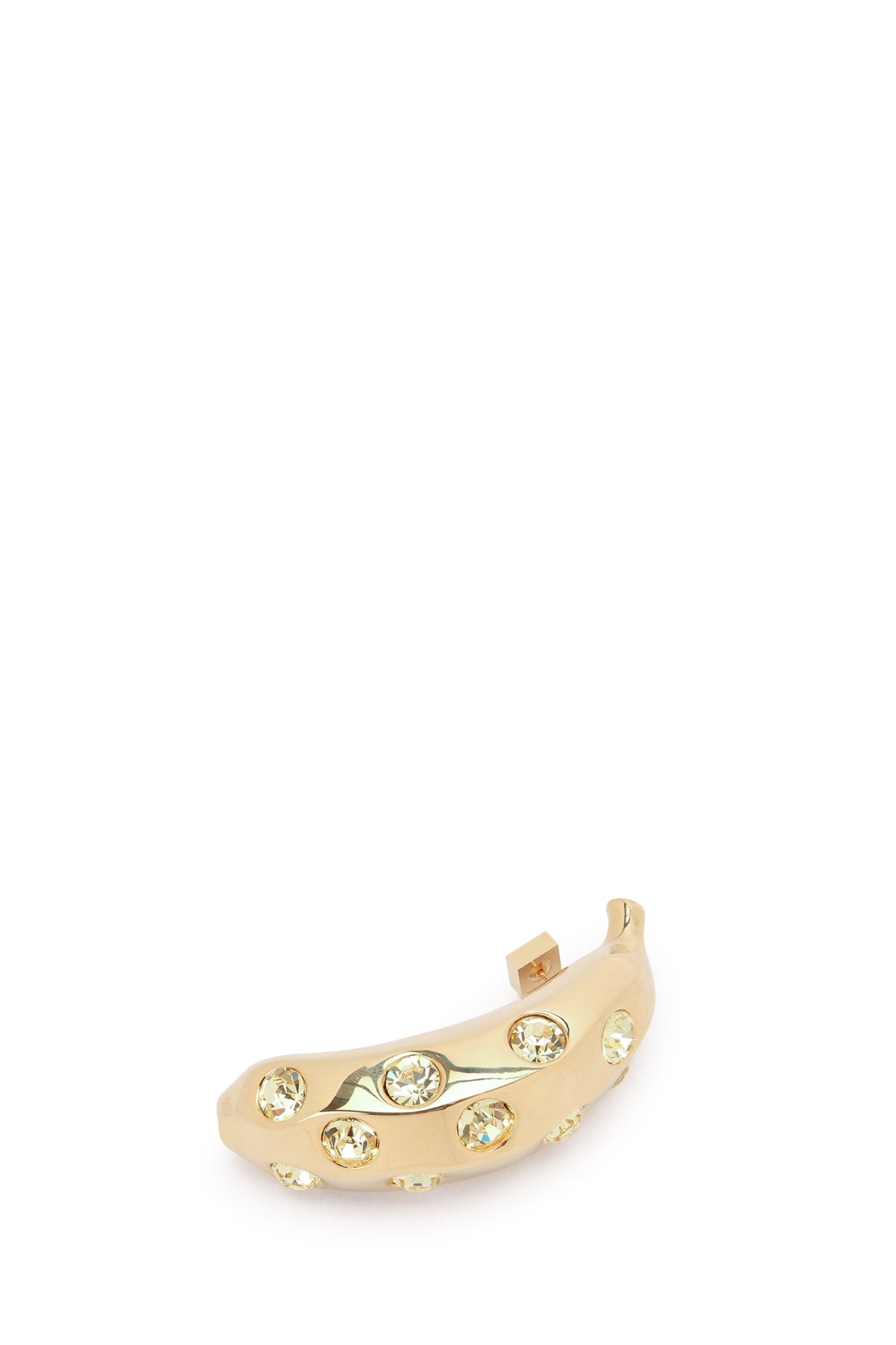 JACQUEMUS Mini Banana Hoop Earrings