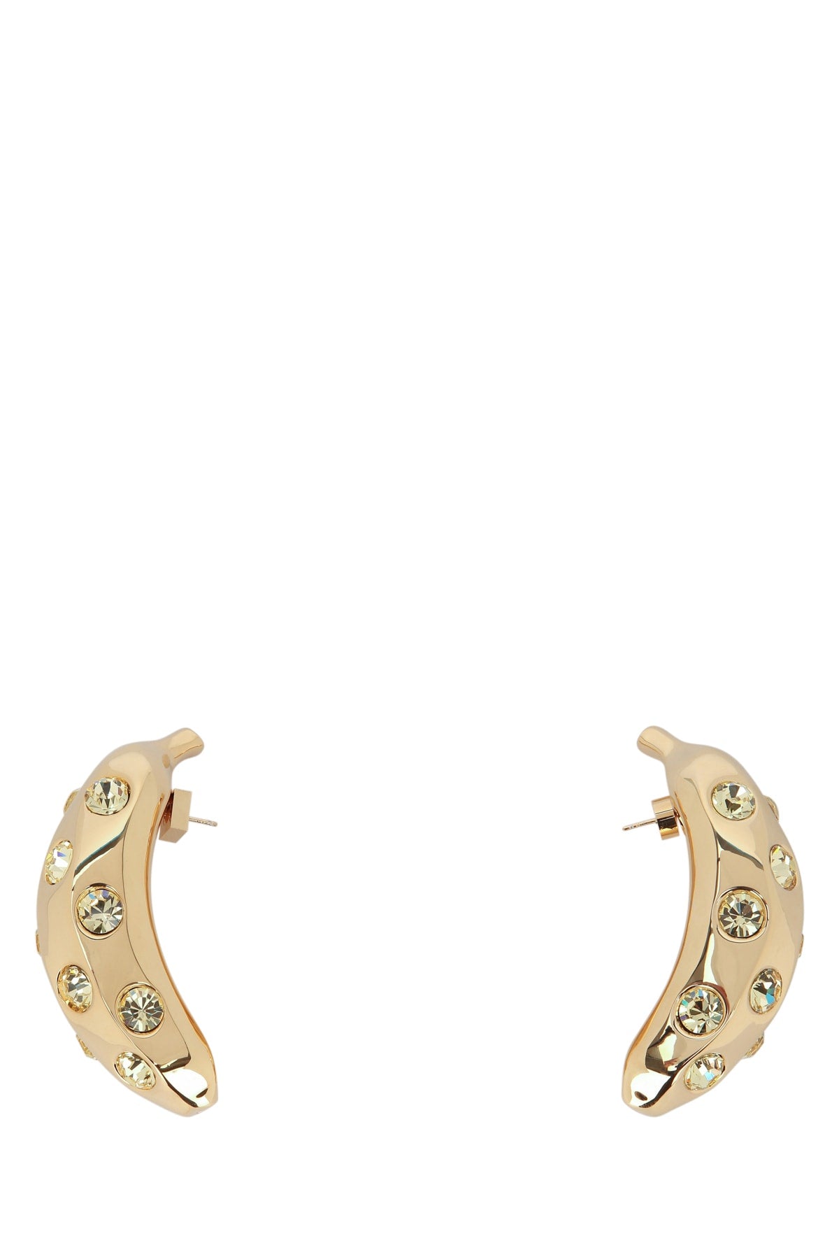 JACQUEMUS Mini Banana Hoop Earrings