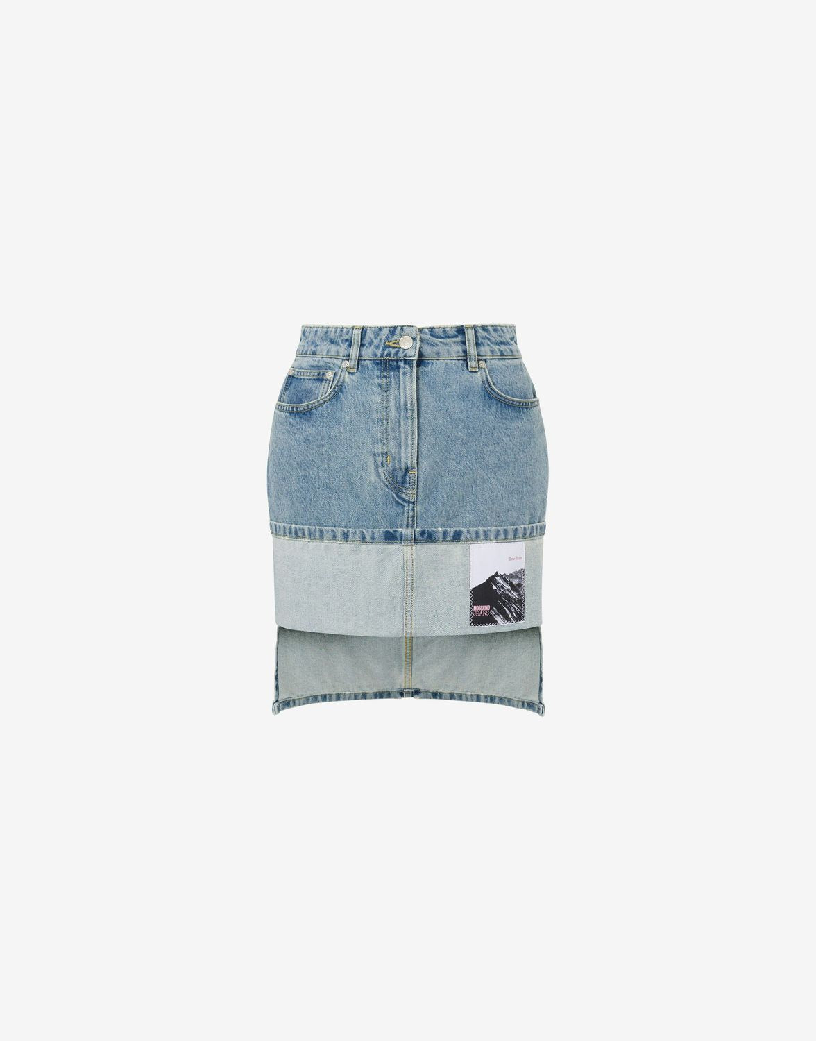 MOSCHINO JEANS Denim Mini Skirt