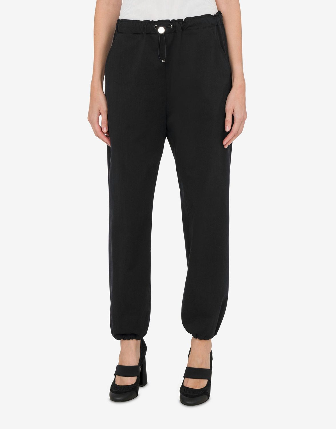 MOSCHINO JEANS Women's Slim Fit Pants for SS25