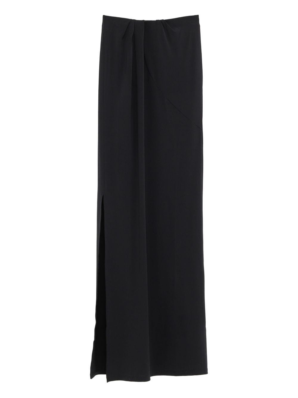 JACQUEMUS Mini High Waist Pleated Skirt with Front Slit