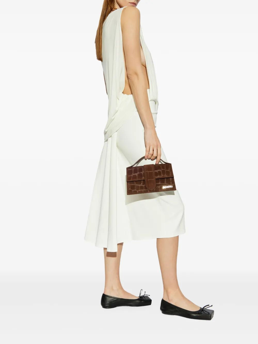 JACQUEMUS Asymmetric Peplo Top