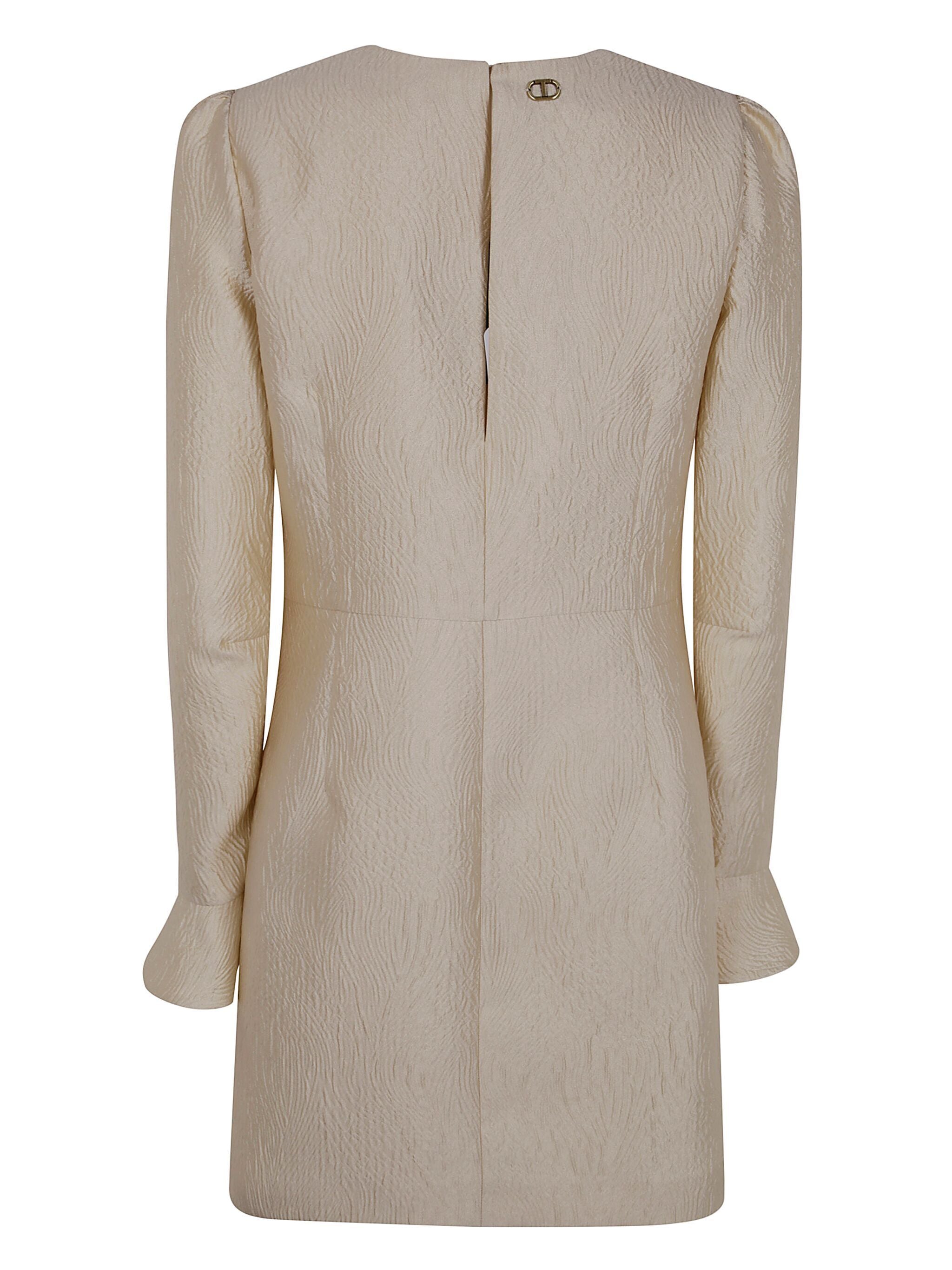 TWIN-SET Metallic Mini Dress for Women