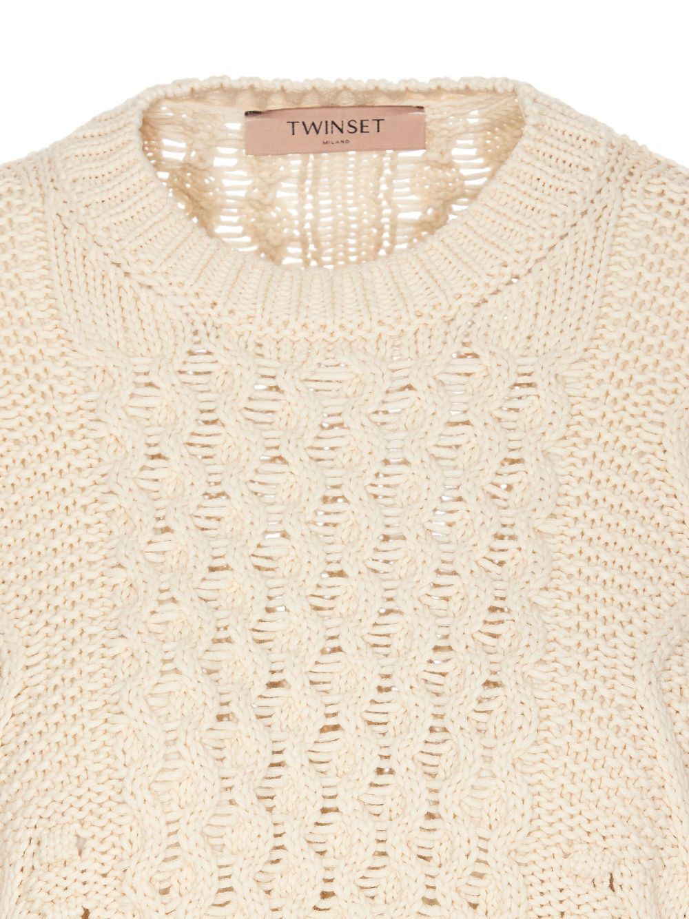 TWIN-SET Cozy and Stylish Knit Sweater