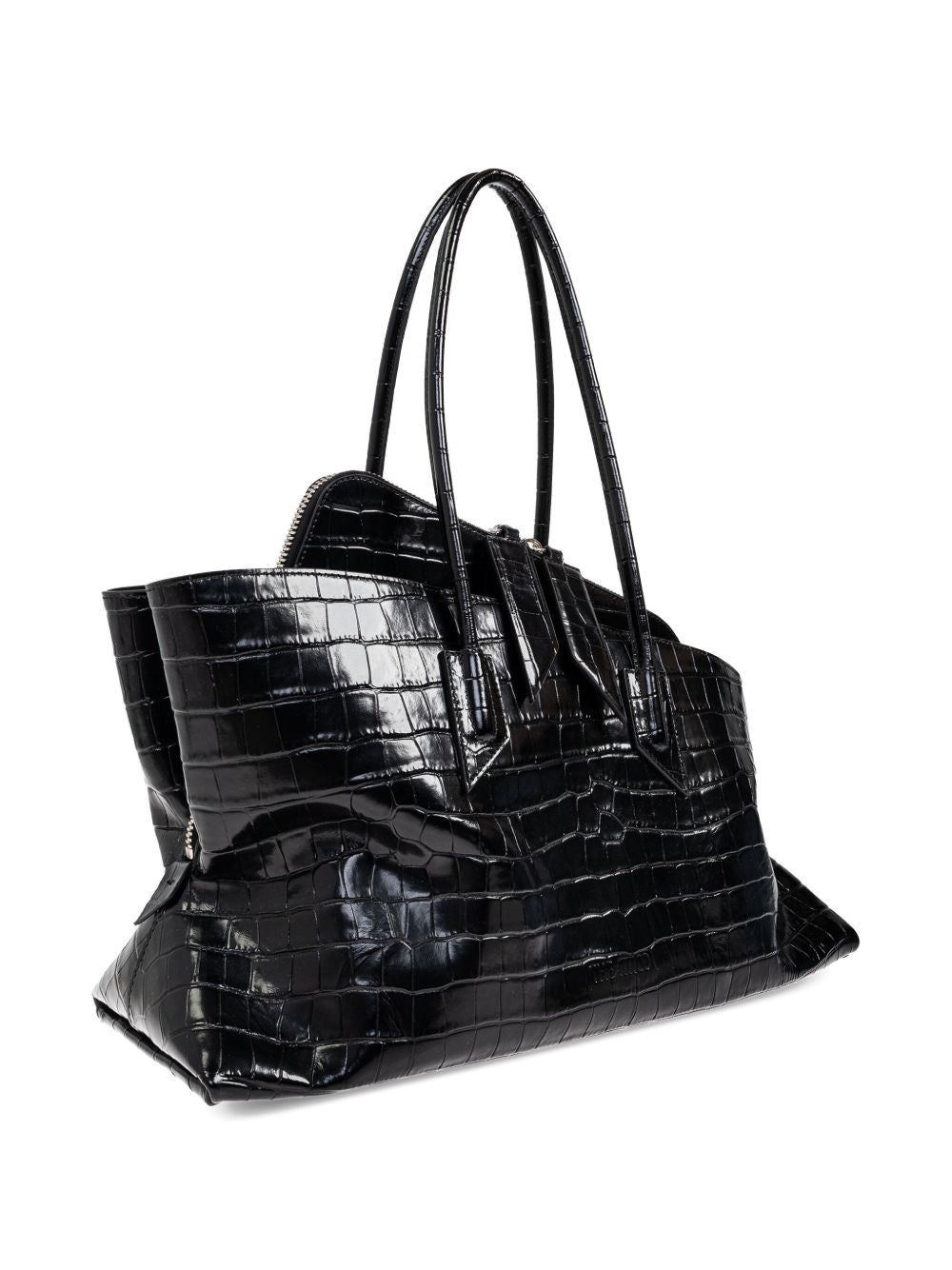 THE ATTICO Chic Leather Handbag