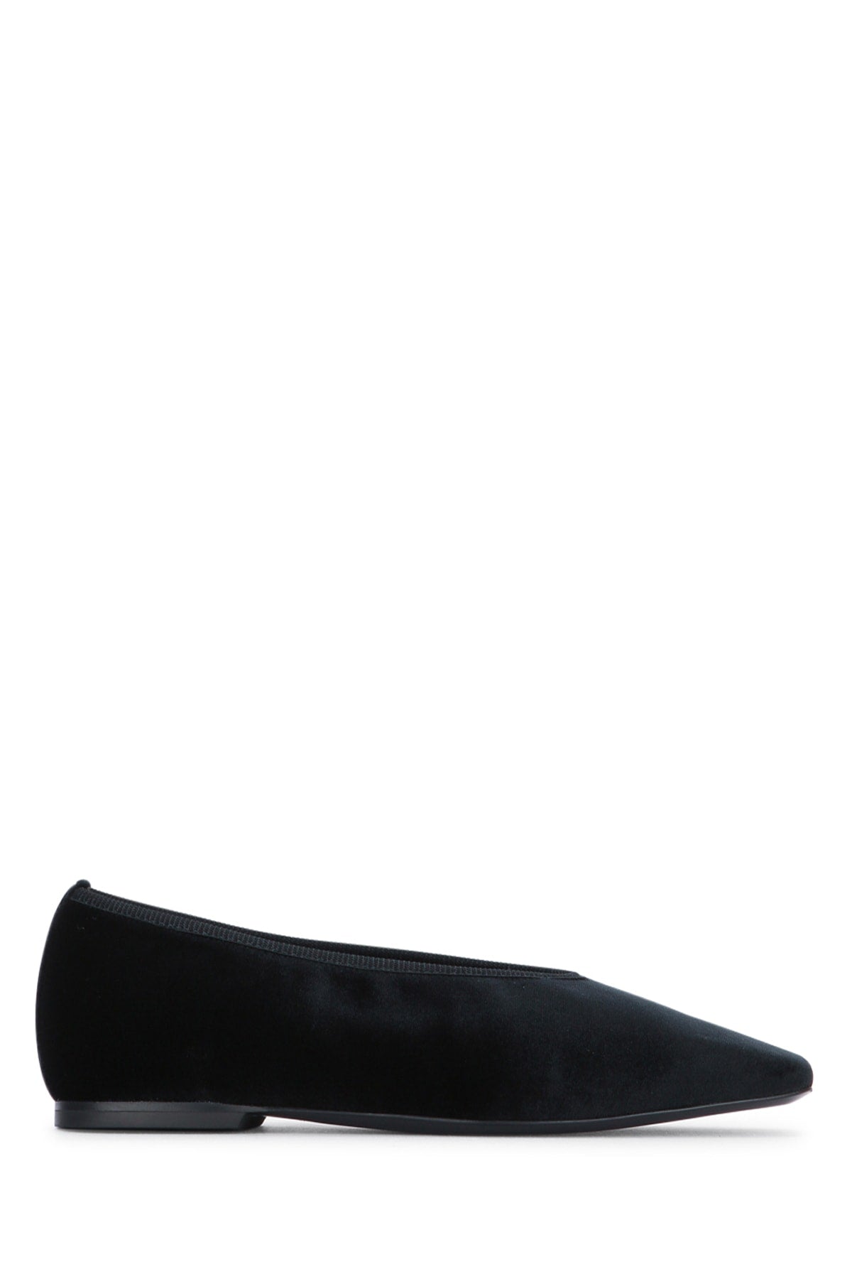 TOTEME Minimalist Velvet Ballerinas for Women