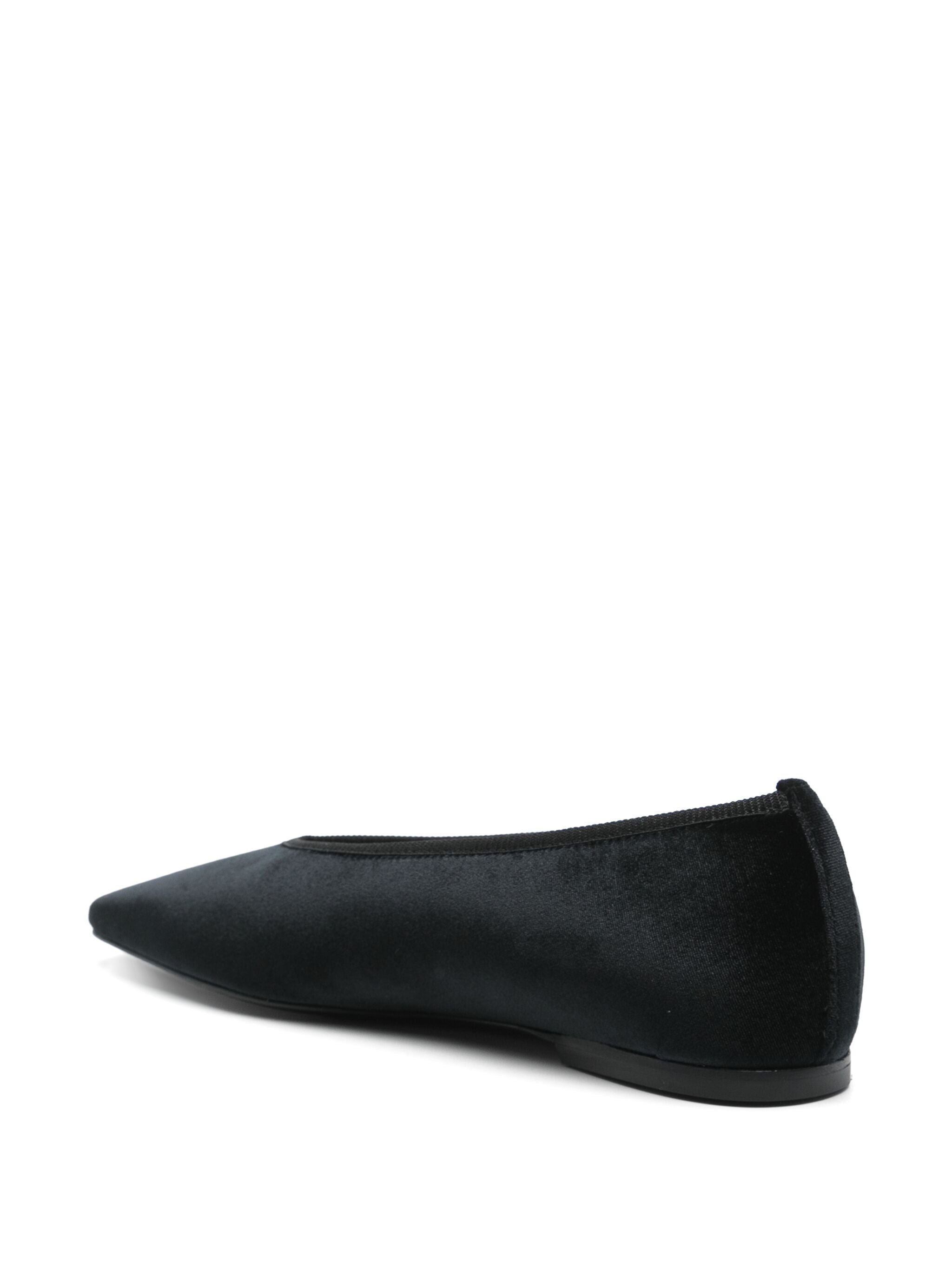 TOTEME Minimalist Velvet Ballerinas for Women