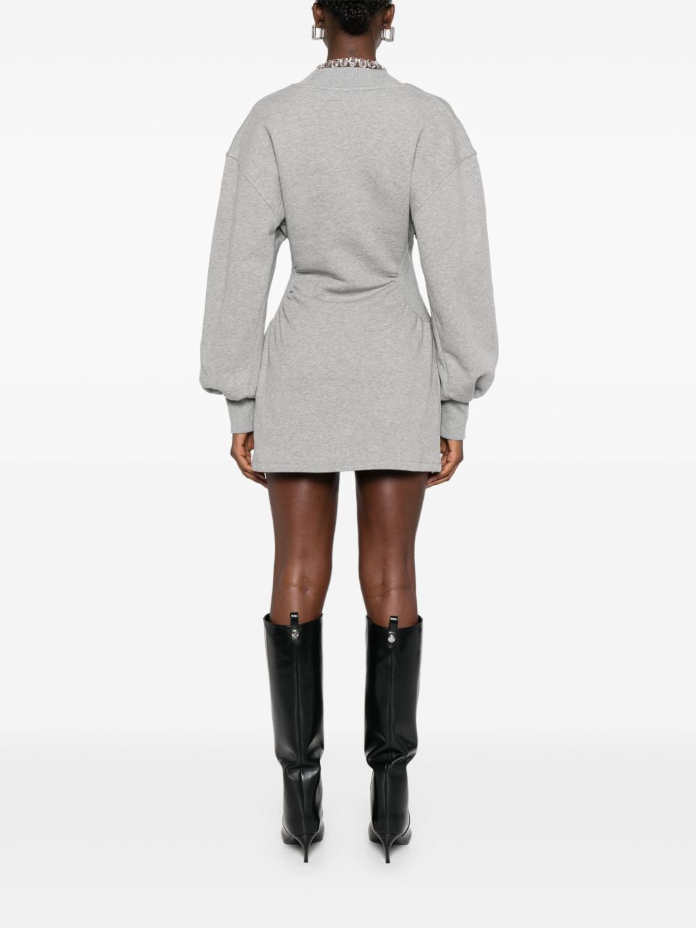 THE ATTICO Chic Cotton Mini Dress for Women - FW25