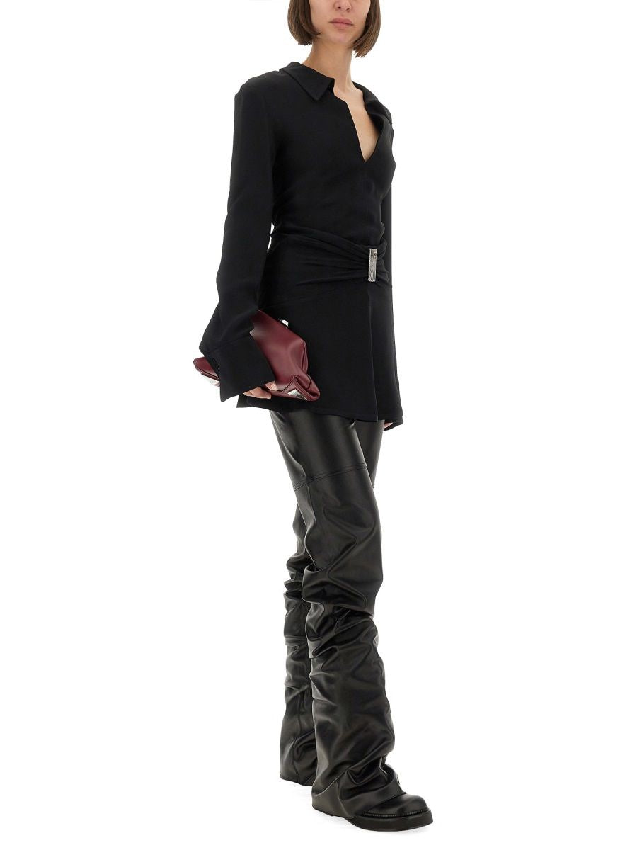 THE ATTICO Chic Slim Fit Mini Dress