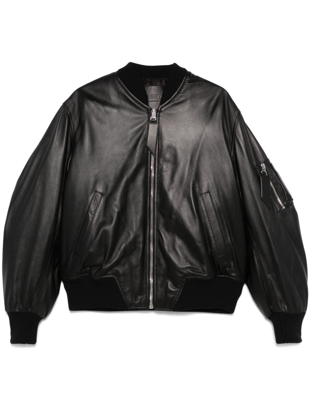 THE ATTICO Leather Bomber Jacket - Women's FW25