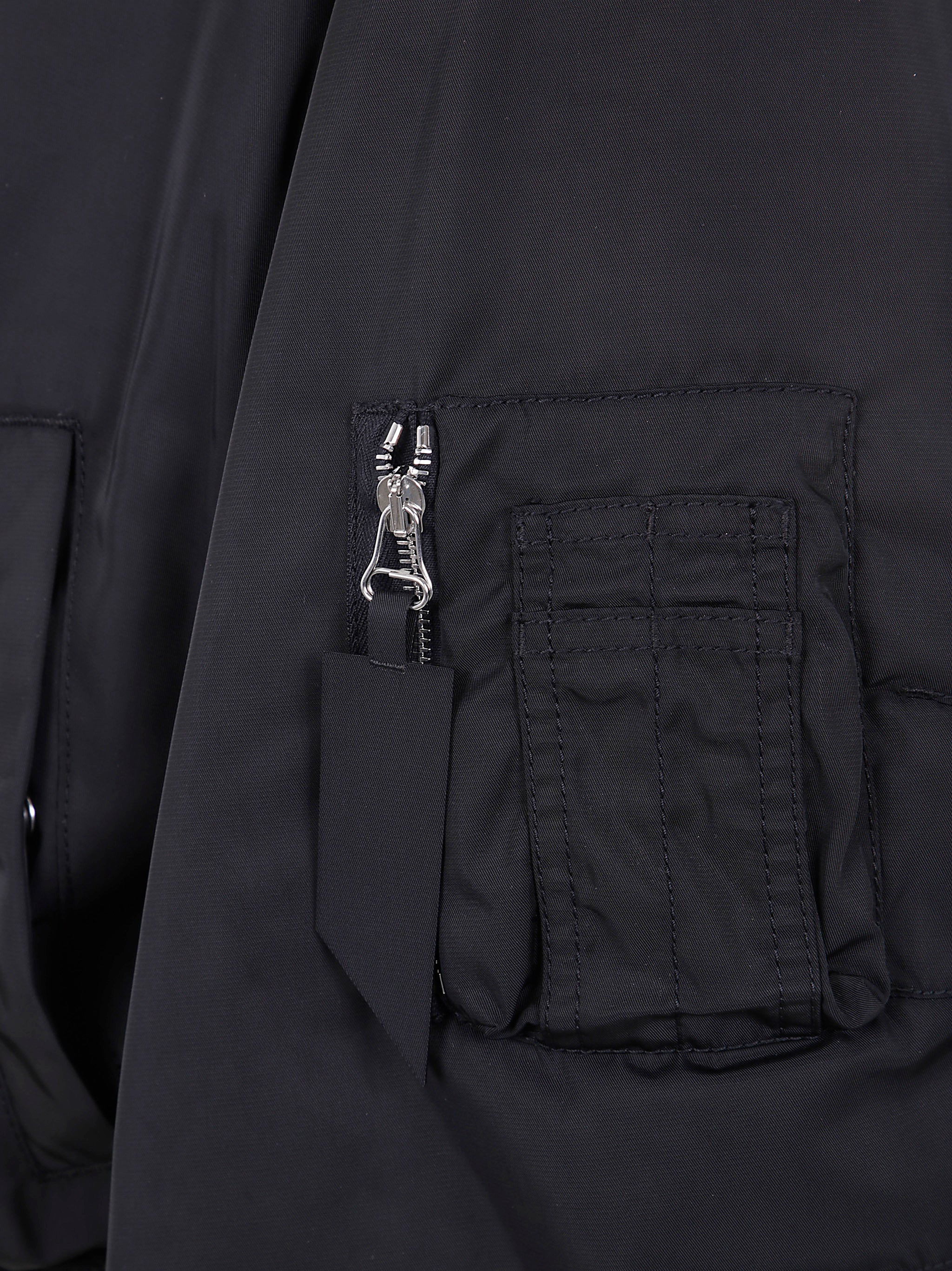 THE ATTICO Oversized Bomber Jacket - Size 40