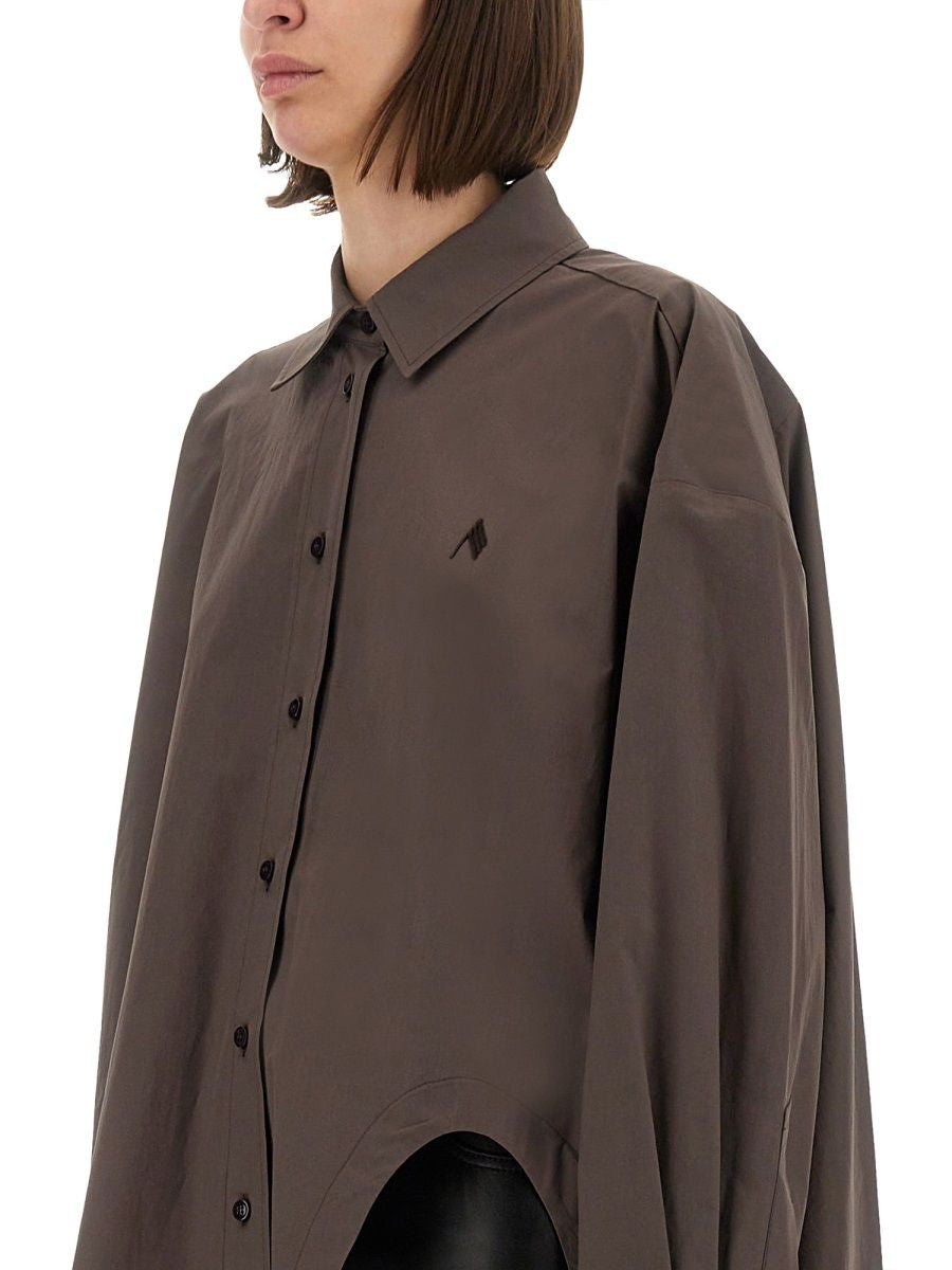 THE ATTICO Cotton Popeline Shirt for Women - FW25 Collection