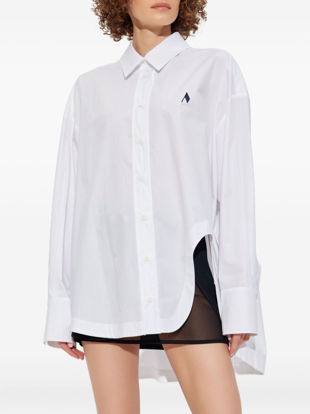 THE ATTICO Cotton Popeline Shirt