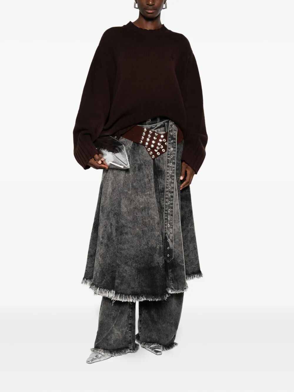 THE ATTICO Chic Mini Sweater