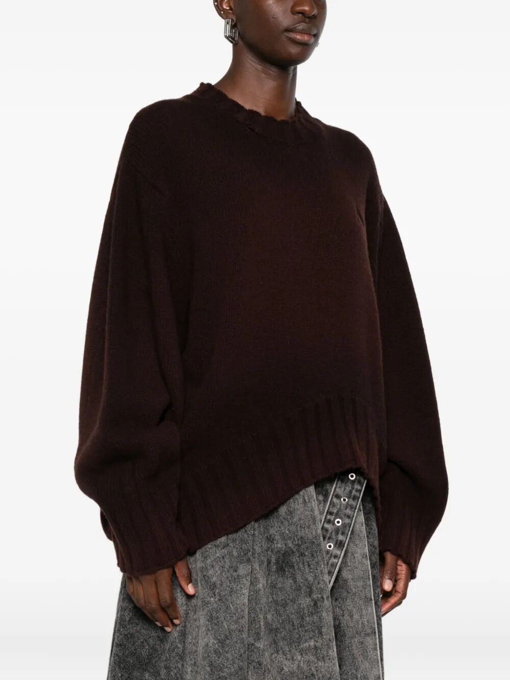 THE ATTICO Chic Mini Sweater