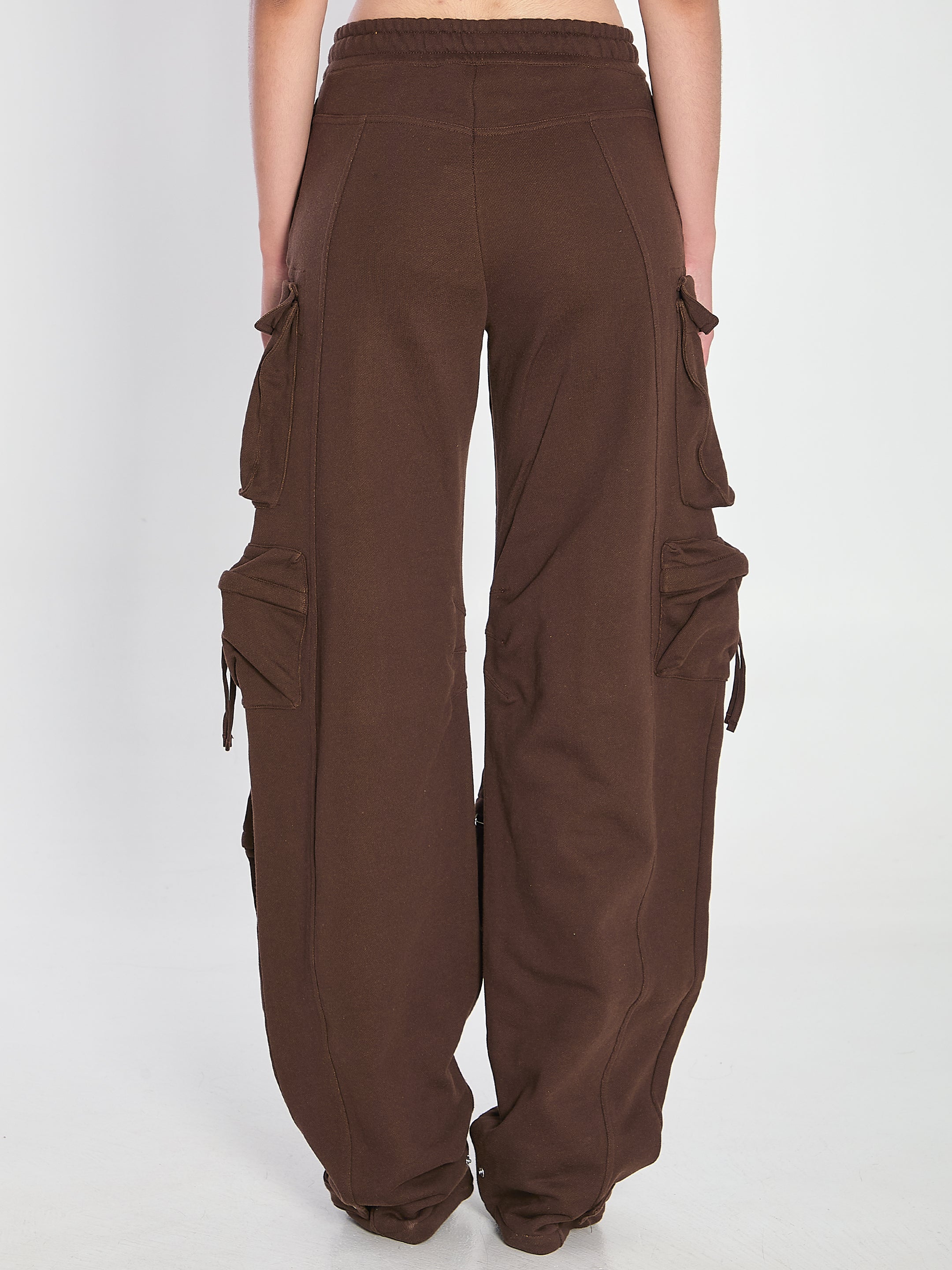 THE ATTICO Relaxed Fit Cargo Pants - FW25
