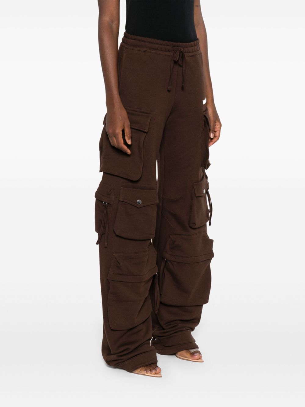 THE ATTICO Cotton Cargo Trousers for Women