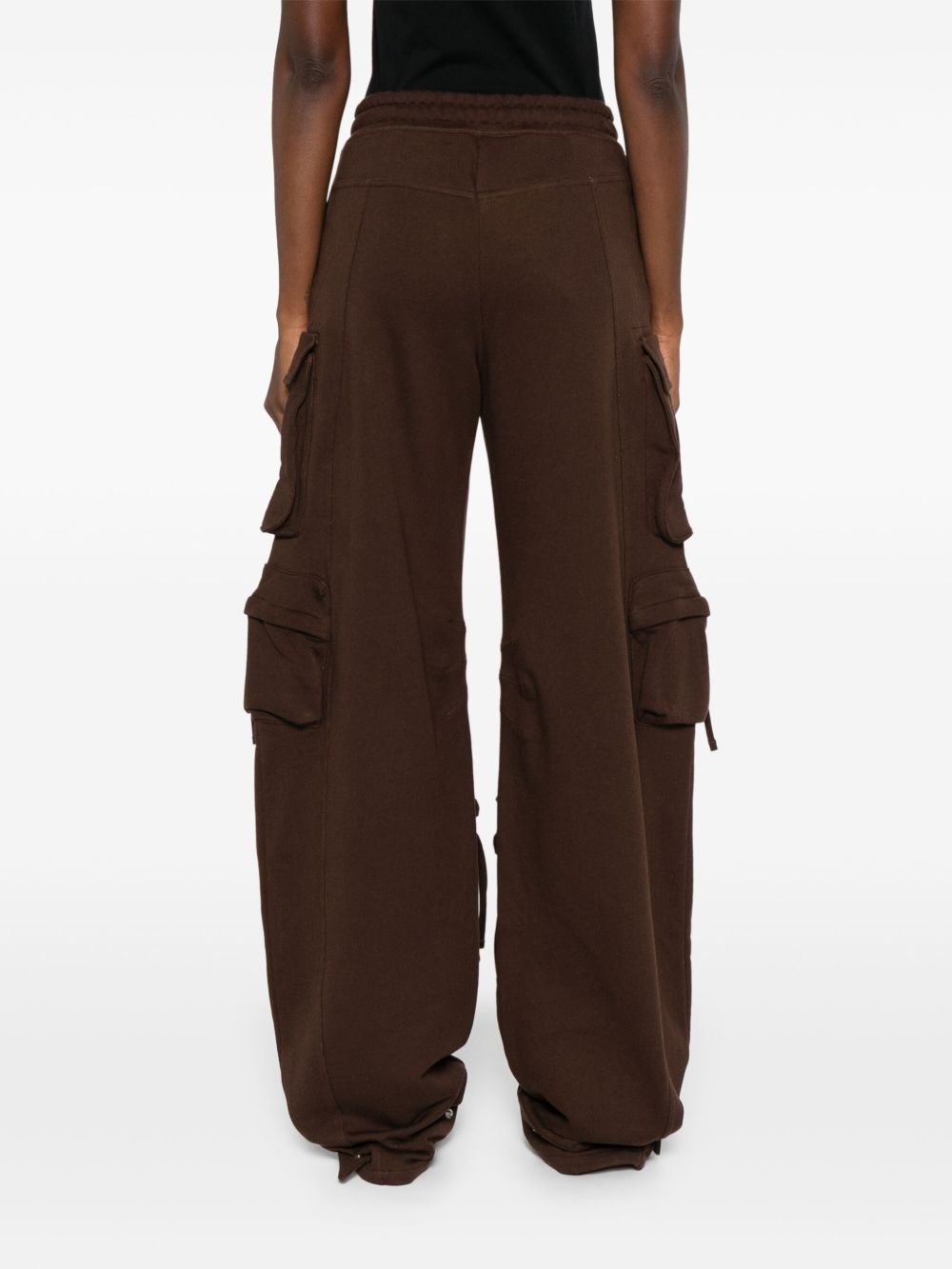 THE ATTICO Cotton Cargo Trousers for Women