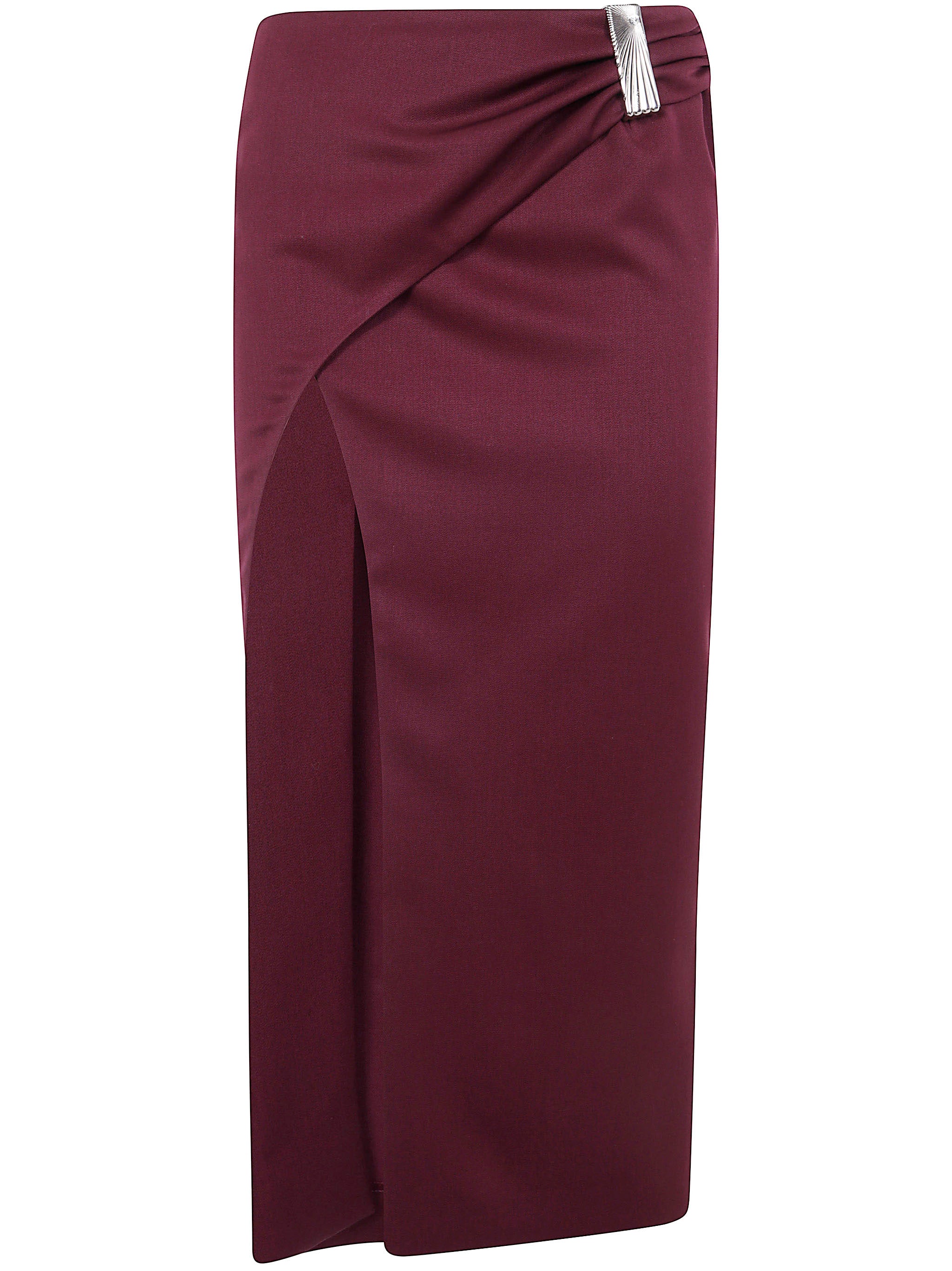 THE ATTICO Chic Midi Skirt