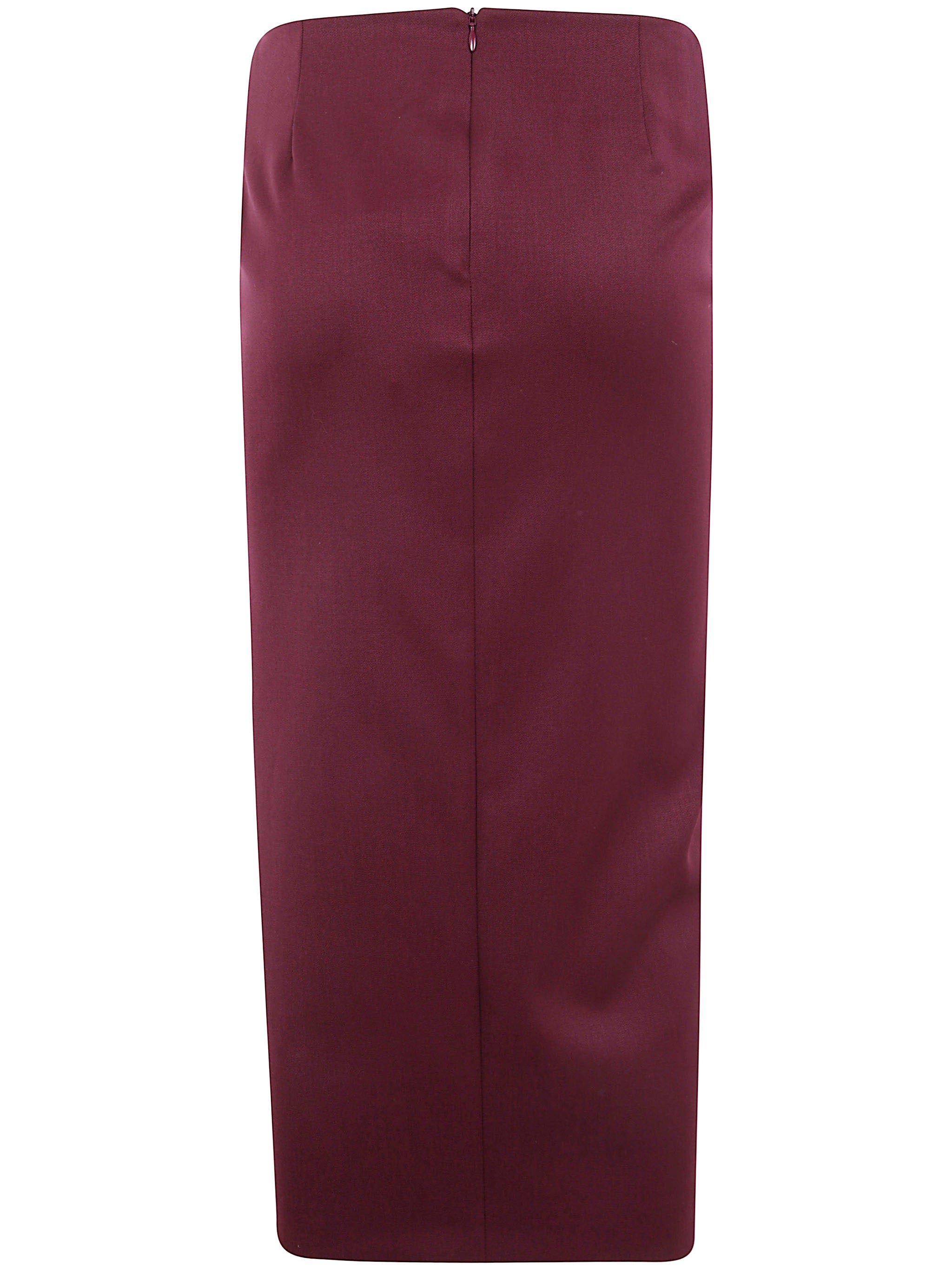 THE ATTICO Chic Midi Skirt