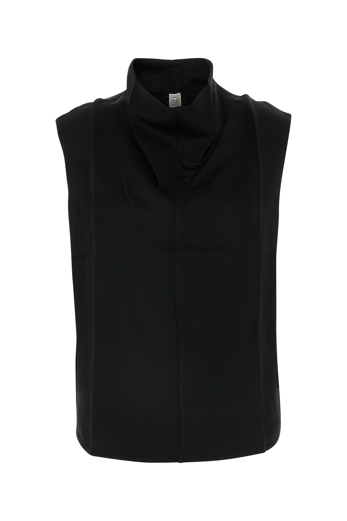 TOTEME Sleeveless Funnel-Neck Top for Women - SS25