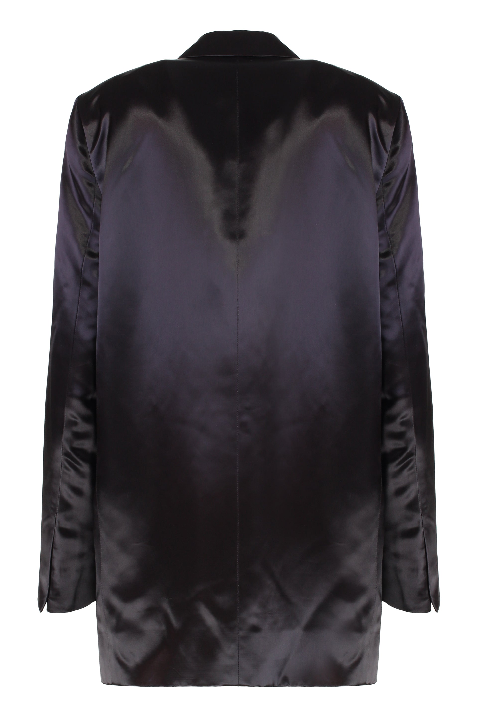 DRIES VAN NOTEN Satin Double-Breasted Jacket for Women