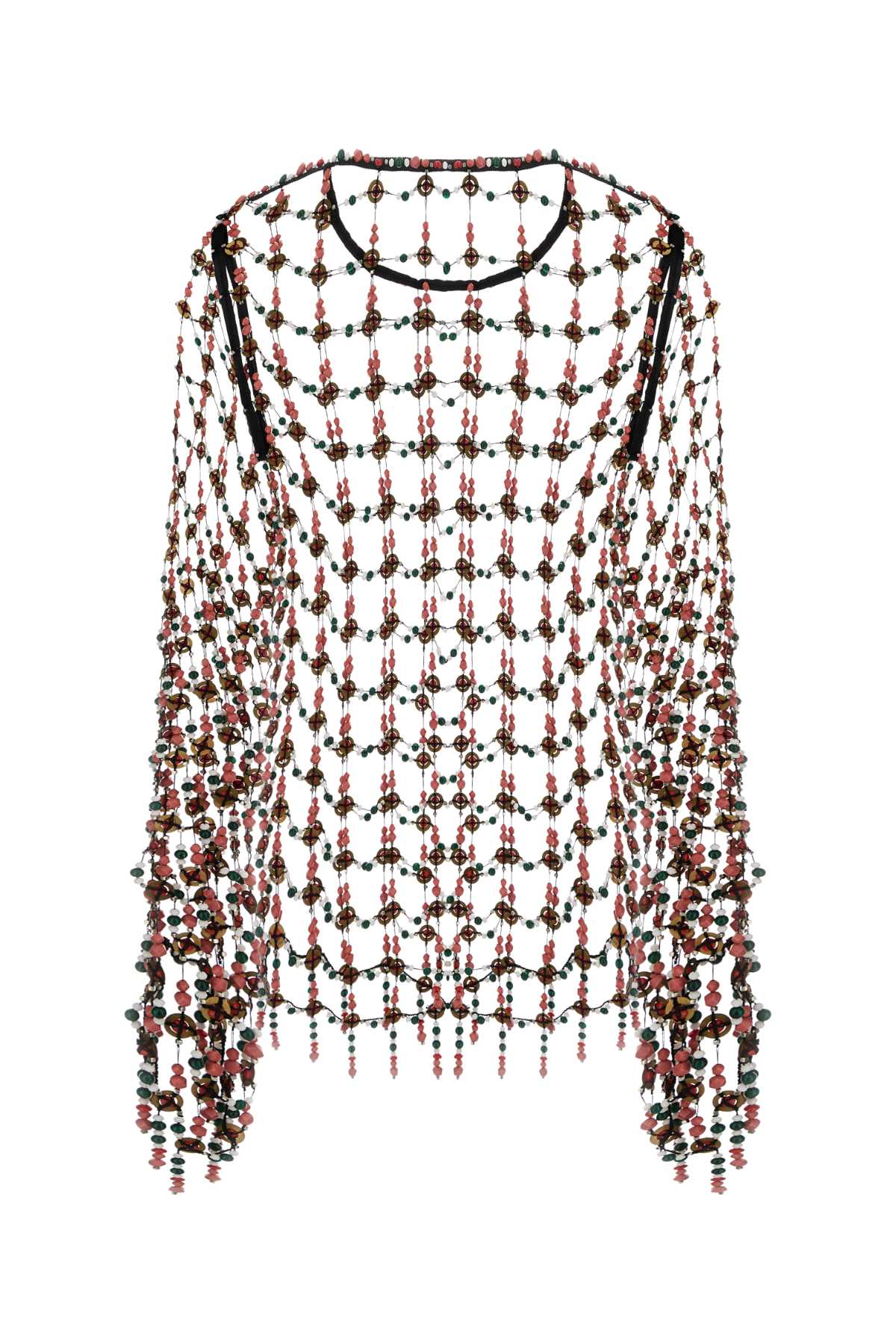 DRIES VAN NOTEN Multicolor Mesh Top for Women