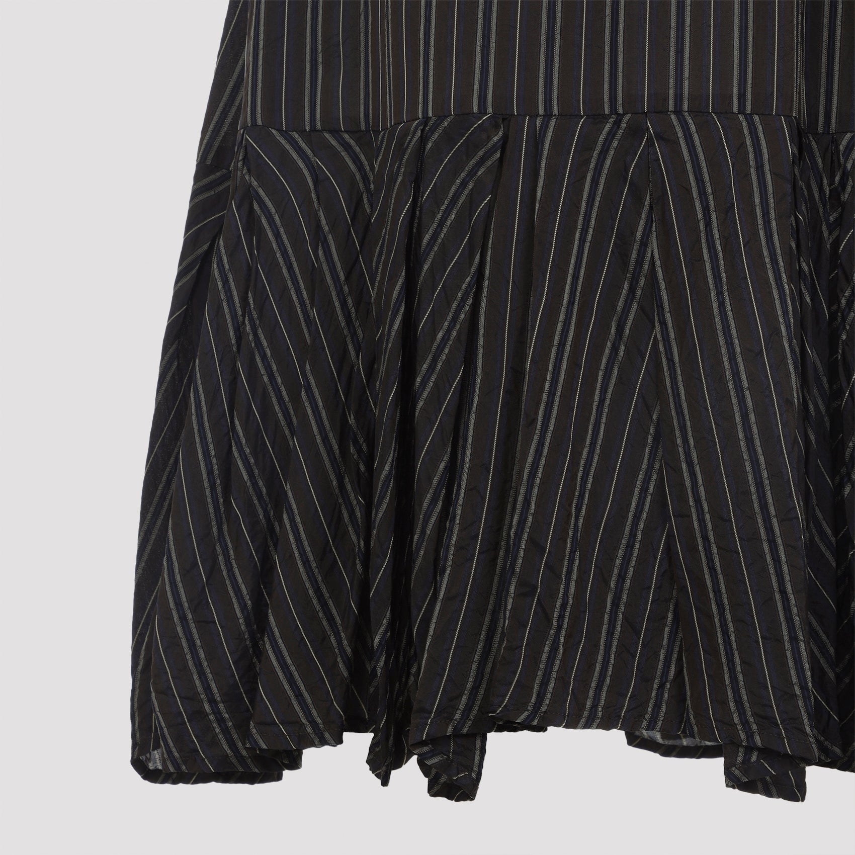 DRIES VAN NOTEN Elegant Cupro Skirt for Fall 2025