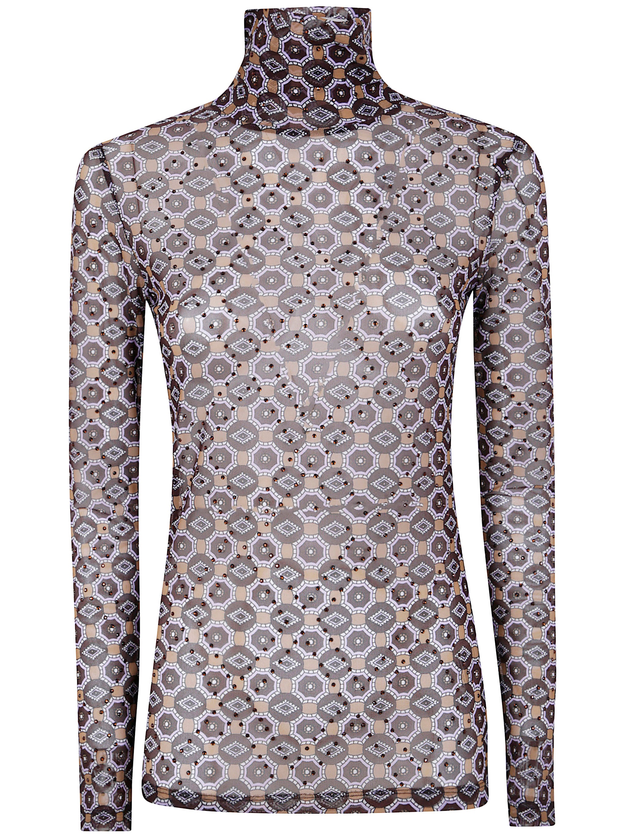 DRIES VAN NOTEN Transparent Jersey Knitwear for Women - FW25