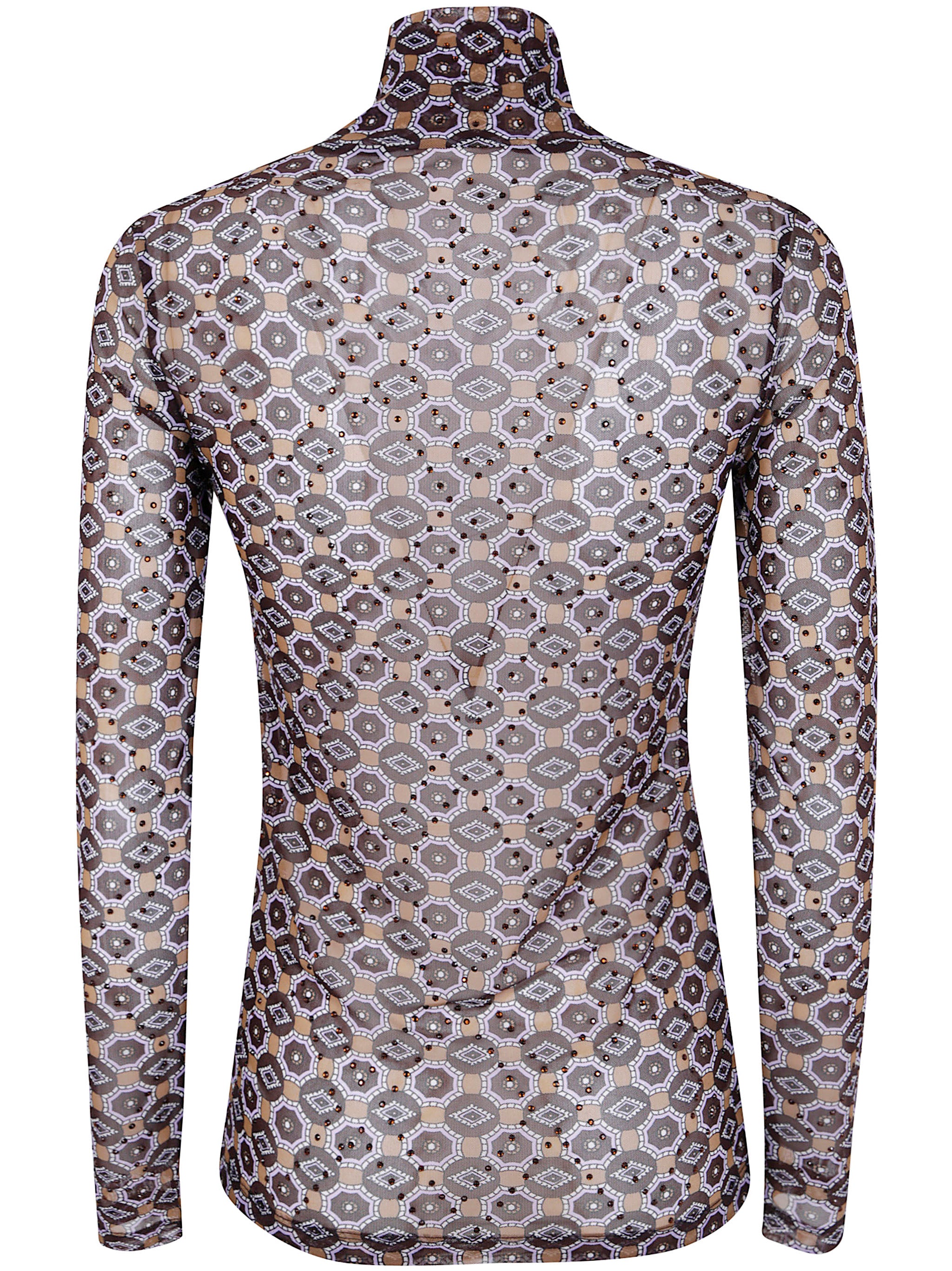 DRIES VAN NOTEN Transparent Jersey Knitwear for Women - FW25