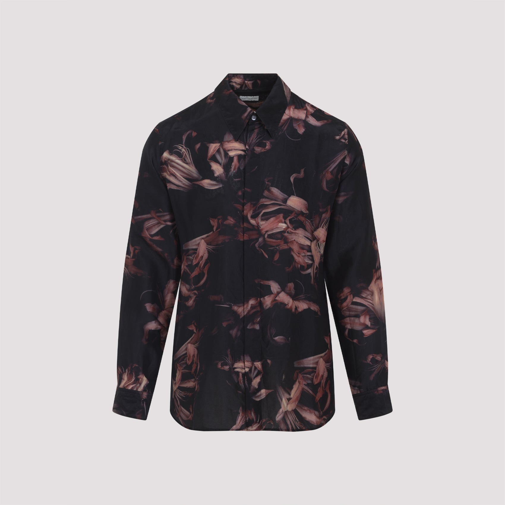 DRIES VAN NOTEN Silk Carvie Shirt for Men