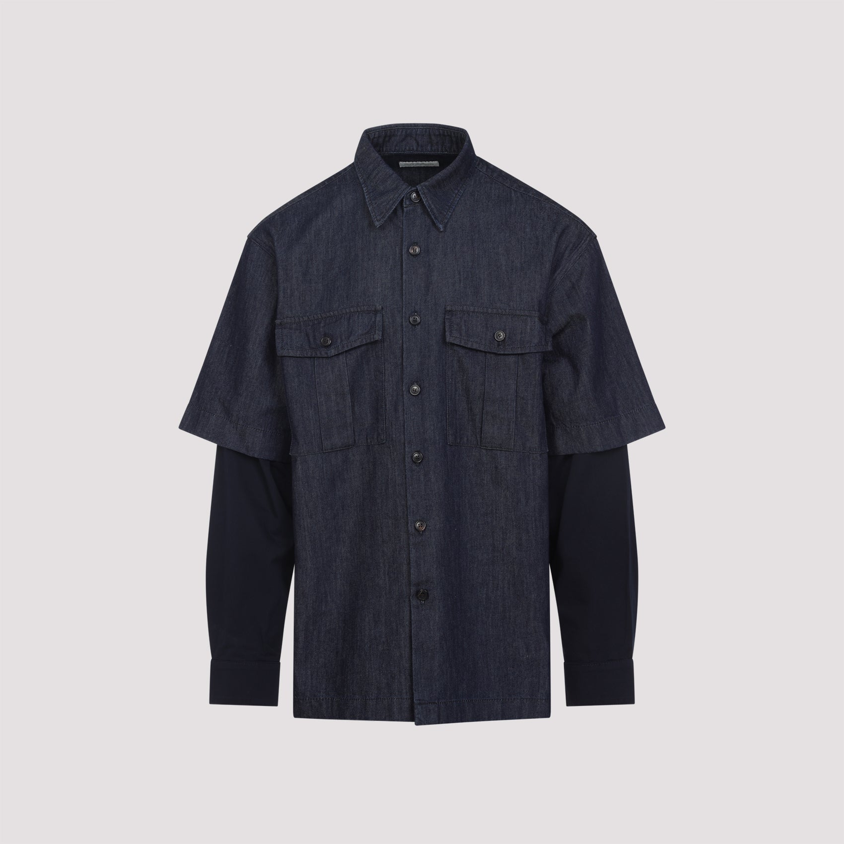 DRIES VAN NOTEN Men's Classic Cotton Shirt
