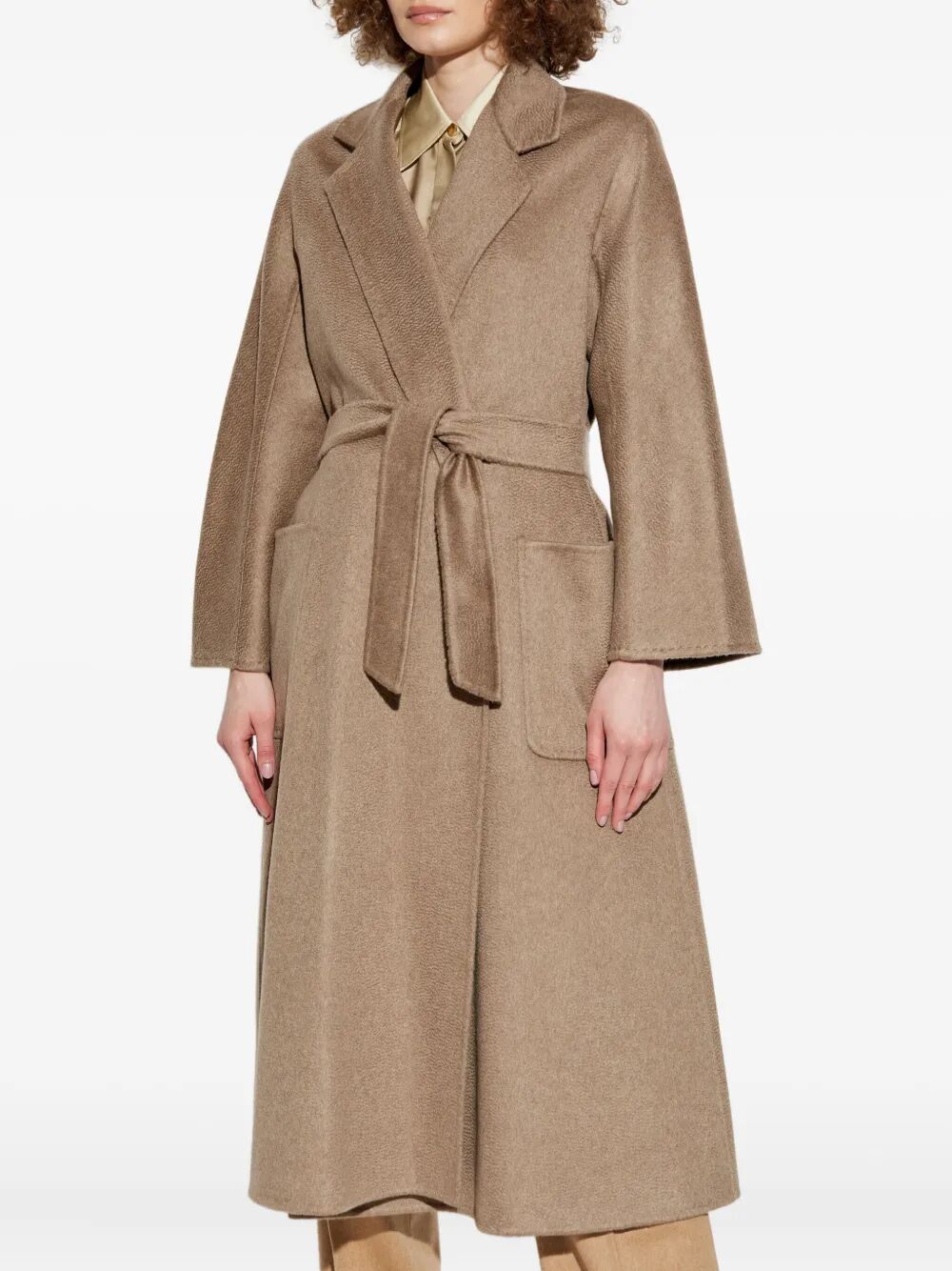 MAX MARA Classic Cashmere Belted Jacket